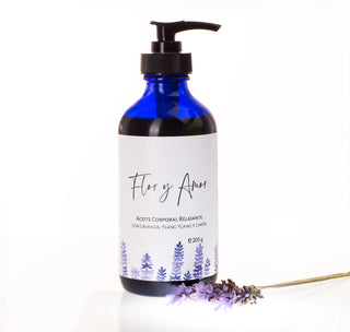 Aceite Corporal Relajante de Lavanda, Ylang Ylang y Limón 100ml