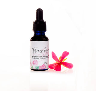 Aceite Corporal Revitalizante con Geranio, Patchouli y Pomelo 15ml