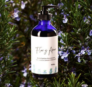 Aceite Corporal Revigorizante con Lavandín, Romero y Árbol de Té 205ml