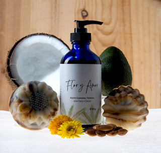 Aceite Corporal Tropical con Coco y Cacao 100ml