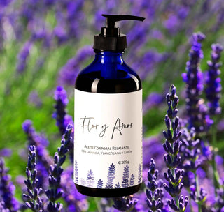 Aceite Corporal Relajante de Lavanda, Ylang Ylang y Limón 205ml