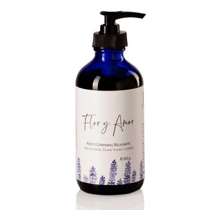 Aceite Corporal Relajante de Lavanda, Ylang Ylang y Limón 205ml