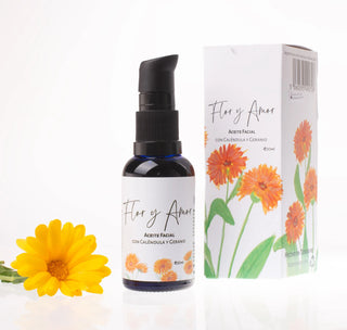 Aceite Facial con Caléndula y Geranio