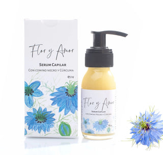 Serum Capilar con Comino Negro y Cúrcuma