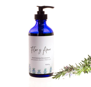 Aceite Corporal Revigorizante con Lavandín, Romero y Árbol de Té 100ml