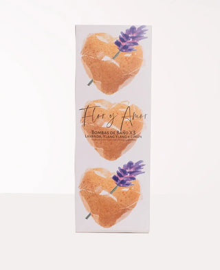 Bombas de Baño Lavanda, Ylang Ylang y Limón pack  (3x45g)